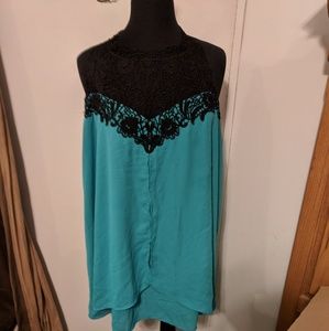 City chic halter neck top